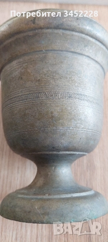 хаван с чукало бронз масивни за ценители , снимка 3 - Антикварни и старинни предмети - 51711619