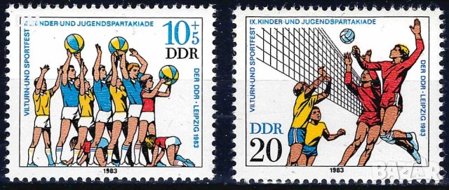 Германия ГДР 1983 - спорт MNH