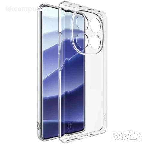 Силиконов кейс MBX 2mm, За Xiaomi Redmi Note 14 Pro 5G, Прозрачен