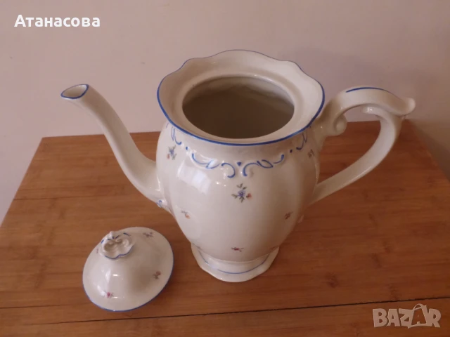 Голяма порцеланова кана за кафе чай 1960 г, снимка 7 - Аксесоари за кухня - 51001999