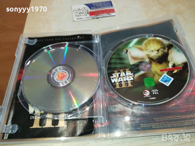 STAR WARS X2 DVD 0502241148, снимка 3 - DVD филми - 44141270