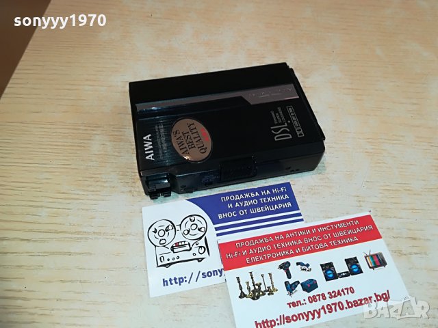 поръчан-aiwa hs-p202mIII walkman MADE IN SINGAPORE-mettal, снимка 4 - MP3 и MP4 плеъри - 28735790