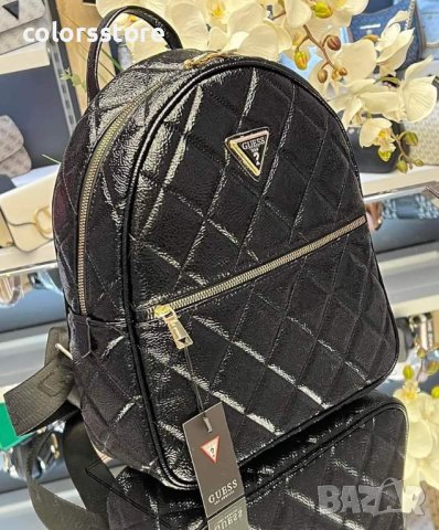 Луксозна Черна раница Guess код DSA45