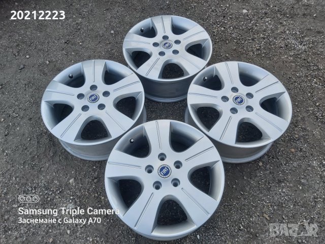 4 броя алуминиеви джанти за Fiat Sedici,Suzuki  16, снимка 6 - Гуми и джанти - 36697425