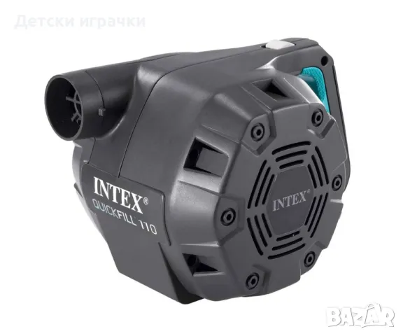 Електрическа помпа Intex Quick-Fill AC, 220V, 1100 л./мин, 1.25 кг, сив, снимка 4 - Басейни и аксесоари - 49980155
