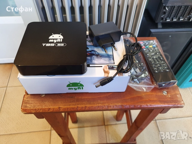 НОВ! SMART TV BOX Android 11.0 4GB+64GB Mlogic Inside T95 5G Това е устройство което ще направи ваши, снимка 7 - Приемници и антени - 51960285