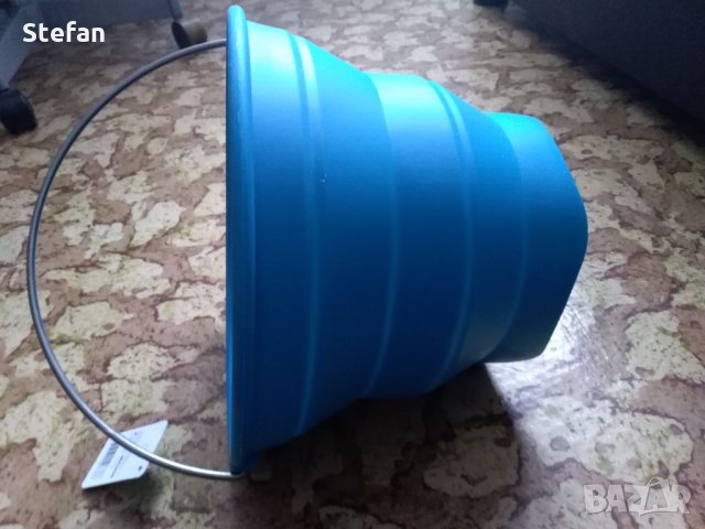 Сгъваеми силиконови кофи, снимка 3 - Други стоки за дома - 35521360