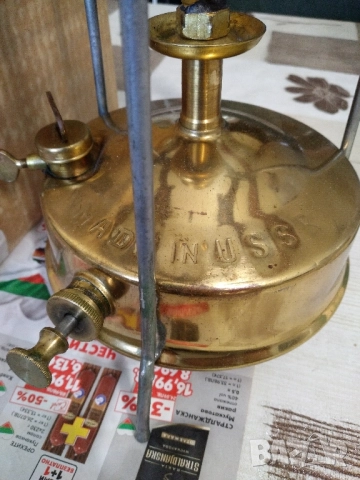 Ретро, примус на газ/керосин от СССР , снимка 9 - Антикварни и старинни предмети - 51711951