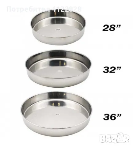 Комплект тави, снимка 2 - Съдове за готвене - 48621352