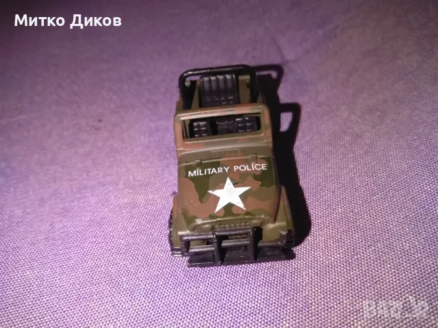 Колекционерска количка Военен джип 4 х 4 roader метална, снимка 2 - Колекции - 50165888