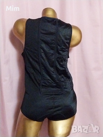 Моделиращо,сатенено,черно боди- ортеза за гръб , снимка 6 - Корсети, бюстиета, топове - 53568406