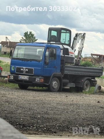 Услуги с мини багер и самосвал