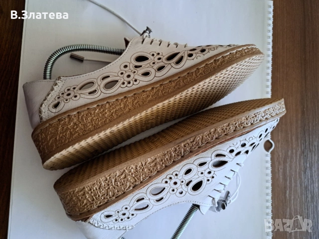 Дамски боти, обувки №38-естествена кожа, велур, снимка 8 - Дамски ежедневни обувки - 53573484