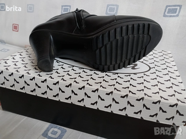 Боти Ест кожа с топъл хастар, снимка 6 - Дамски боти - 53031842