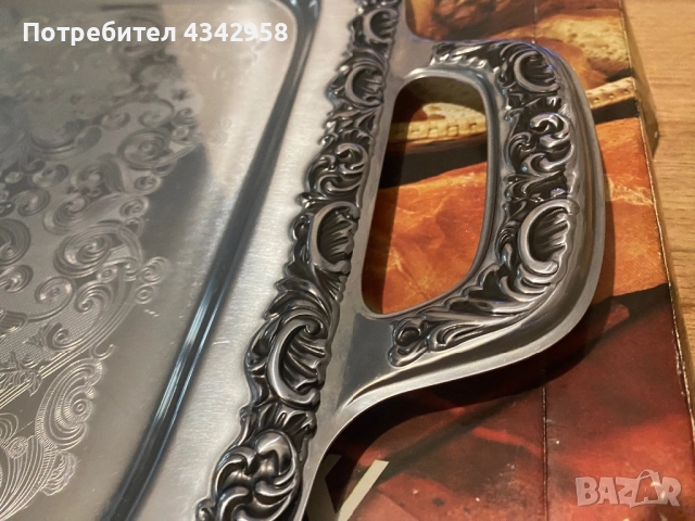 WMF. 1970 г. Поднос за сервиране., снимка 6 - Антикварни и старинни предмети - 52892453