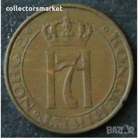 5 йоре 1937, Норвегия, снимка 2 - Нумизматика и бонистика - 28398985