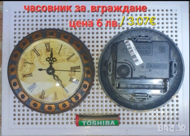 механизми и детайли за часовници, дървени пана и други произведения от дърво., снимка 12 - Стенни часовници - 43848863