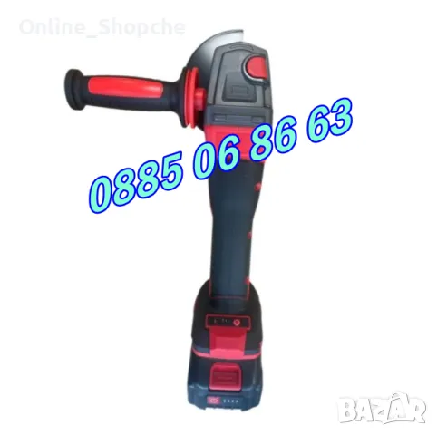 Акумулаторен ъглошлайф 125 мм 36V 8Ah, снимка 3 - Други инструменти - 49628638