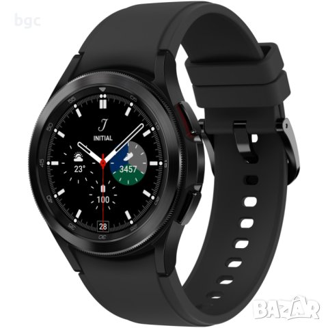 НОВ Часовник Smartwatch Samsung Galaxy Watch 4, 42mm, LTE, Classic, Black - 24  месеца гаранция, снимка 2 - Смарт часовници - 42979043