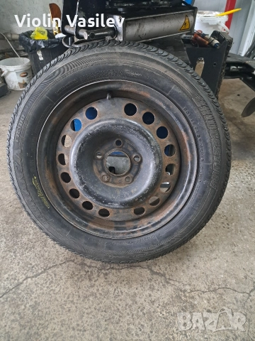 Гума Bridgestone с Джанта за Опел Мерива , снимка 2 - Гуми и джанти - 52648648
