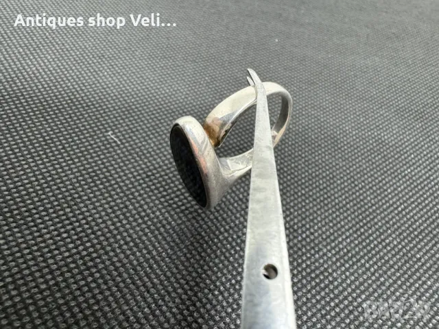 Сребърен пръстен №5972 , снимка 2 - Пръстени - 47433649