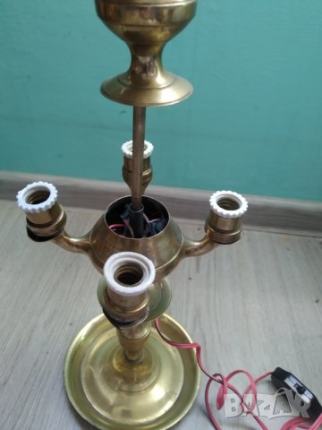 стара настолна лампа, снимка 3 - Настолни лампи - 39137855