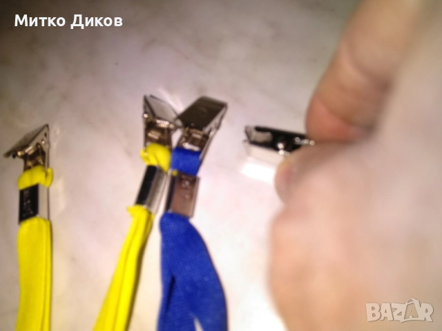  ремъци (lanyards)връзки бадж за да се носят на врата лични карти, пропуски, ключове с щипка, снимка 3 - Друго - 52456638