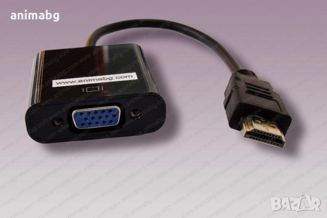 ANIMABG HDMI към VGA преобразувател, снимка 2 - Други - 33157618