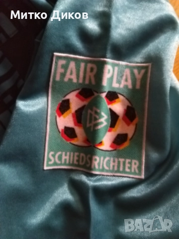 Ерима съдийска рефер футболна тениска винтидж отлична на Германия маркова на Ерима размер Л, снимка 4 - Футбол - 52055817