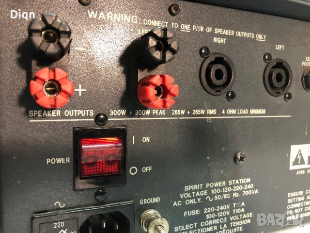 Spirit Стъпало, снимка 9 - Ресийвъри, усилватели, смесителни пултове - 38486871