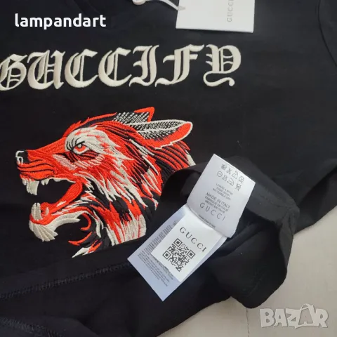 Тениска Gucci Wolf, снимка 3 - Тениски - 35139919