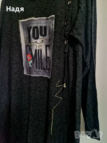 Дамски дрехи голям размер рокля,панталони, ризи, снимка 17 - Други - 43946698