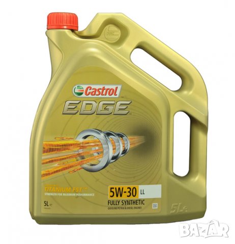 Двигателно масло Castrol EDGE Titanium 5W-30 LL - 5L, снимка 1 - Части - 34784373