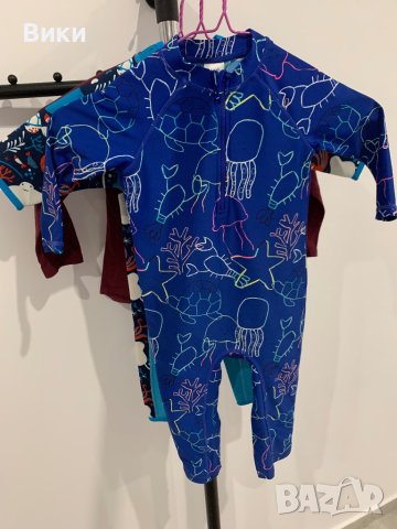 Бебешки ромпър за плуване, снимка 3 - Бебешки гащеризони - 43091785