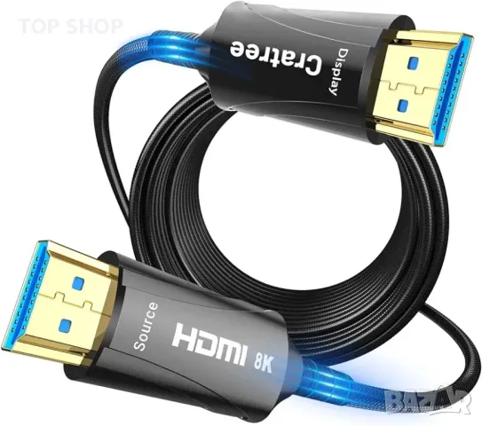 8K дълъг оптичен HDMI кабел 50ft/15m