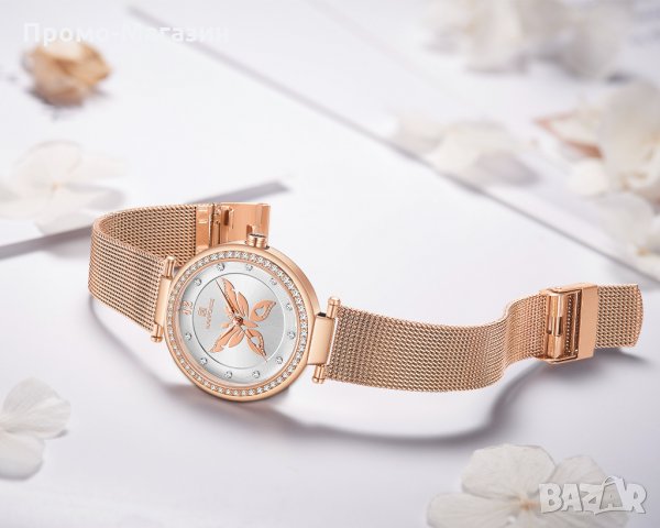 Дамски часовник NAVIFORCE Rose Gold/Silver 5018 RGW. , снимка 8 - Дамски - 34728018