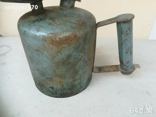бензинова лампа-синя/сива 0204211634, снимка 10 - Колекции - 32399280
