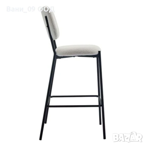 Бар стол с облегалка, снимка 4 - Столове - 50740048