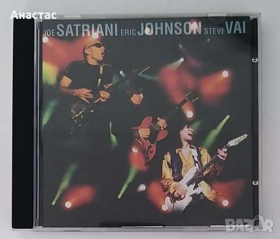 Satriani, Jonson, Vai, снимка 1 - CD дискове - 29040413
