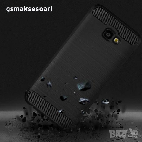 Samsung Galaxy J4 Plus - Удароустойчив Кейс Гръб CARBON, снимка 5 - Калъфи, кейсове - 32643615