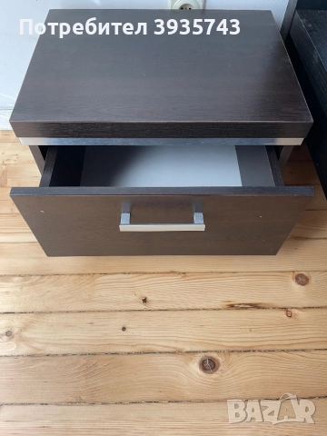 Нощни шкафчета 2 венге, снимка 5 - Шкафове - 52236081