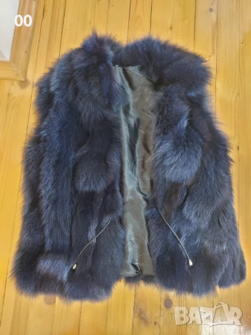 Дамски елек естествен косъм, снимка 4 - Елеци - 50633357