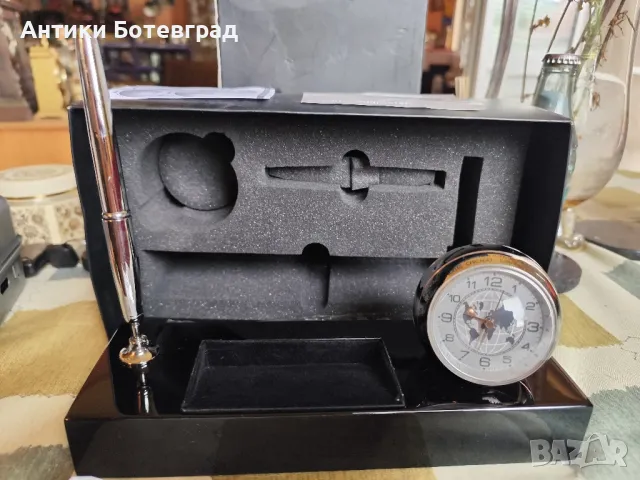часовник три в едно за офис , снимка 3 - Антикварни и старинни предмети - 50220404