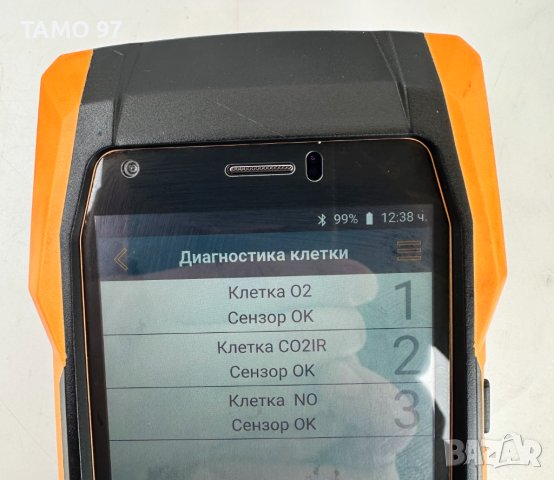Testo 300 LL с bluetooth - Газ анализтор с тъч скрийн, снимка 6 - Други инструменти - 43290633