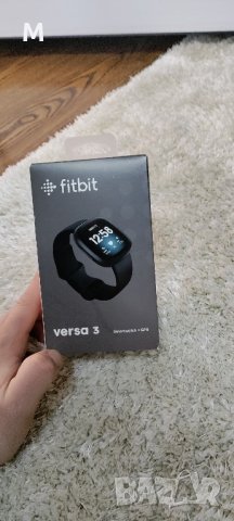 Fitbit versa 3 Унисекс!GPS Smart Watch Смарт часовник , снимка 1 - Мъжки - 43573500