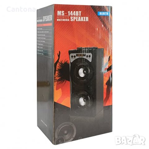 Преносима Bluetooth тонколона с LED светлини MS - 144BT, снимка 3 - Тонколони - 34776504