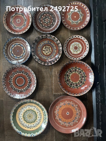 Битова Керамика чинии чаши чайник свещник купа   , снимка 1