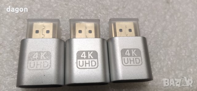 HDMI Virtual Display 4K HDMI за копачи 3060 , снимка 3 - Други - 33100550