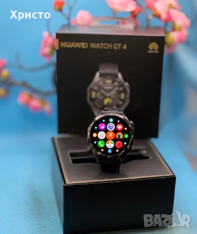 Мъжки смарт часовник Huawei Watch GT 4, 46 мм, Black , снимка 4 - Смарт часовници - 53207612