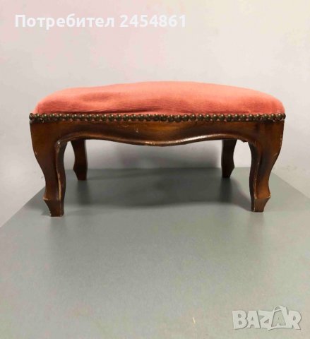 старо столче табуретка за крака антика footstool , снимка 5 - Антикварни и старинни предмети - 38267888